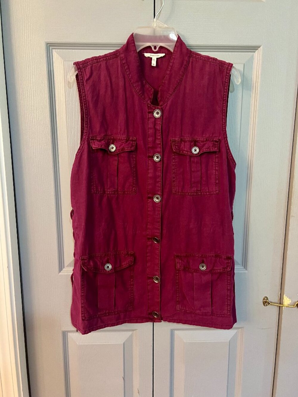 Utility Vest by Maurices / Raspberry